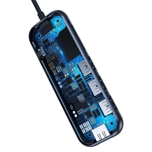 Kup Adaptér 6v1 Baseus Hub USB-C na 3x USB 3.0 + HDMI + USB-C PD + SD/microSD - BSU685 - {ean13} - Sklep Home Screen