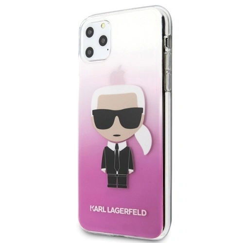 Kup Karl Lagerfeld KLHCN65TRDFKPI iPhone 11 Pro Max różowy/pink Gradient Ikonik Karl - KLD185RS - {ean13} - Sklep Home Screen