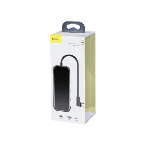Kup Adaptor 5-în-1 Baseus Hub USB-C la 3x USB 3.0 + HDMI + USB-C PD - BSU684 - {ean13} - Sklep Home Screen