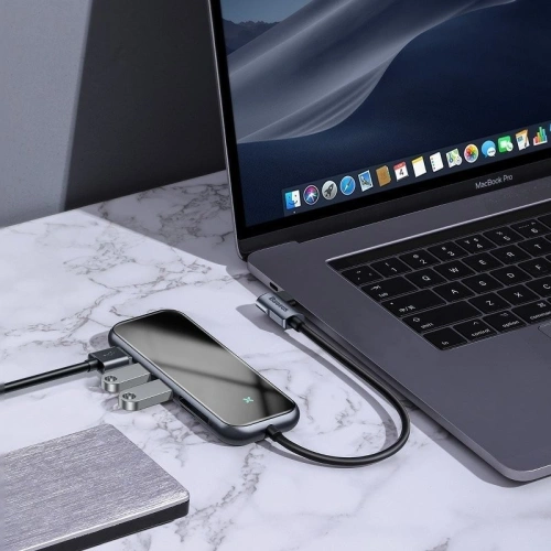 Kup Adaptér 6v1 Baseus Hub USB-C na 3x USB 3.0 + HDMI + USB-C PD + SD/microSD - BSU685 - {ean13} - Sklep Home Screen