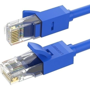 Cable UGREEN Ethernet RJ45, Cat.6, UTP, 2m Blue