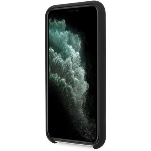 Kup Carcasă Guess GUHCN65LSLMGBK Apple iPhone 11 Pro Max negru/caz dur negru din silicon Logo Vintage Gold - GUE273BLK - {ean13} - Sklep Home Screen