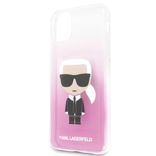 Kup Karl Lagerfeld KLHCN65TRDFKPI iPhone 11 Pro Max růžový/pink Gradient Ikonik Karl - KLD185RS - {ean13} - Sklep Home Screen
