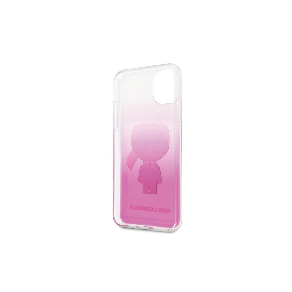 Karl Lagerfeld KLHCN65TRDFKPI iPhone 11 Pro Max różowy/pink Gradient Ikonik Karl