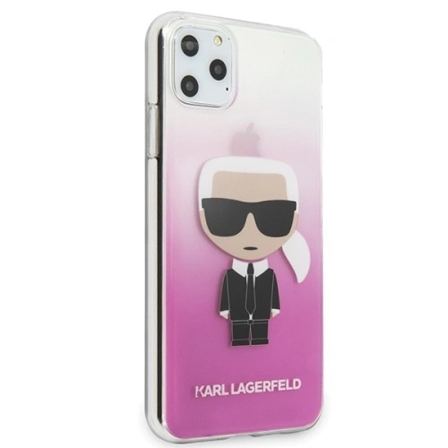 Kup Karl Lagerfeld KLHCN65TRDFKPI iPhone 11 Pro Max różowy/pink Gradient Ikonik Karl - KLD185RS - {ean13} - Sklep Home Screen