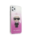 Kup Karl Lagerfeld KLHCN65TRDFKPI iPhone 11 Pro Max różowy/pink Gradient Ikonik Karl - KLD185RS - {ean13} - Sklep Home Screen