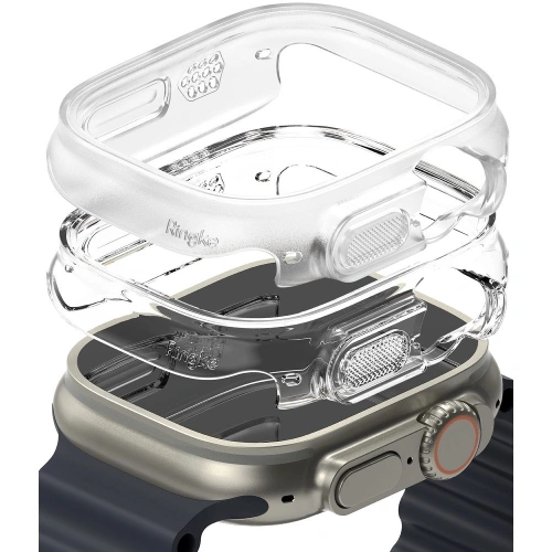 Kup Etui Ringke Slim Apple Watch Ultra 1/2 49mm Clear & Alpine Clear [2 PACK] - RGK1978 - {ean13} - Sklep Home Screen