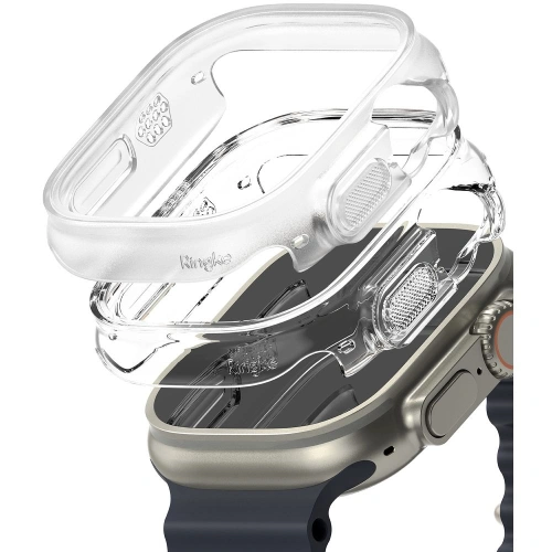 Kup Etui Ringke Slim Apple Watch Ultra 1/2 49mm Clear & Alpine Clear [2 PACK] - RGK1978 - {ean13} - Sklep Home Screen