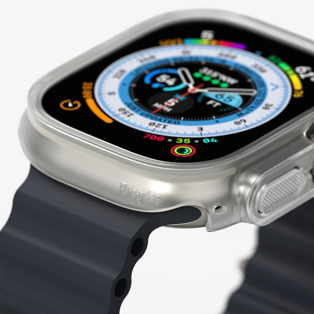 Etui Ringke Slim Apple Watch Ultra 1/2 49mm Clear & Alpine Clear [2 PACK]