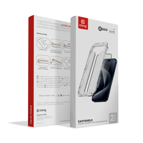 Buy Crong EasyShield Apple iPhone 14 / iPhone 13 / iPhone 13 Pro [2 PACK] - CRG769 - {ean13} - Home Screen Store Europe