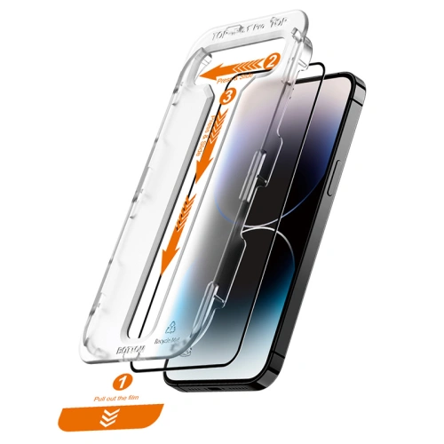 Kup Gehärtetes Glas Crong EasyShield Apple iPhone 14 Pro [2 PACK] - CRG770 - {ean13} - Sklep Home Screen