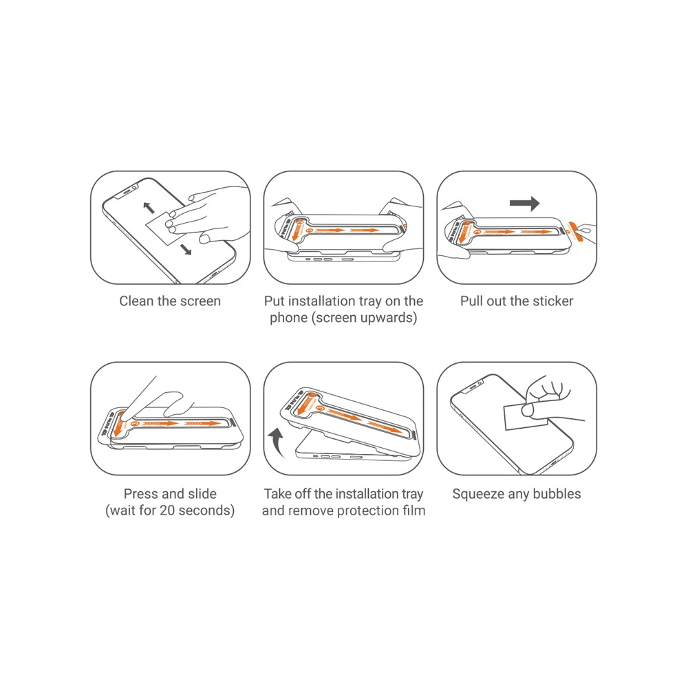 Szkło hartowane Crong EasyShield Samsung Galaxy S24 [2 PACK]