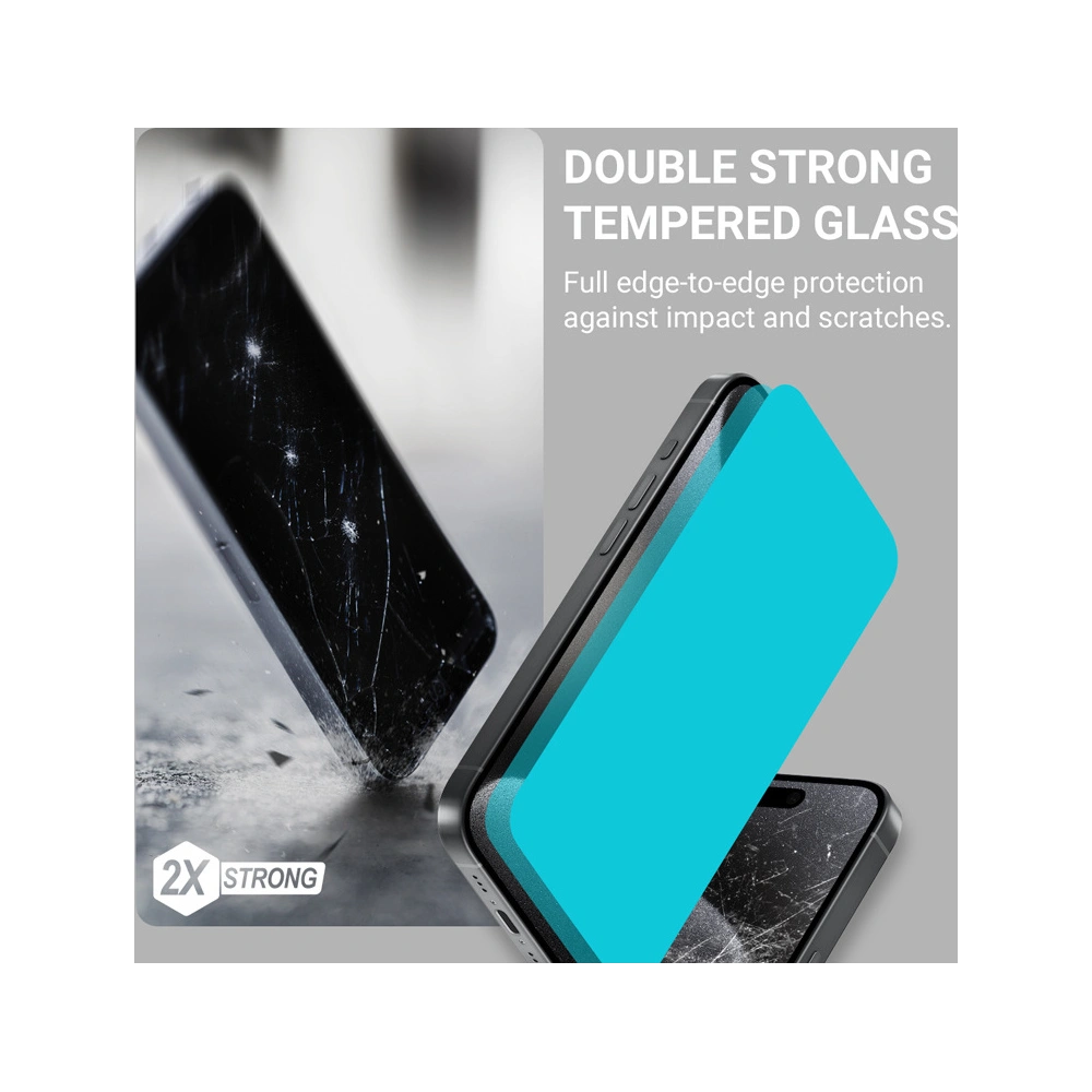 Szkło hartowane Crong EasyShield Samsung Galaxy S24+ Plus [2 PACK]