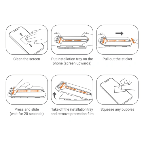 Kup Tvrdé sklo Crong EasyShield Samsung Galaxy S24 Ultra [2 PACK] - CRG773 - {ean13} - Sklep Home Screen