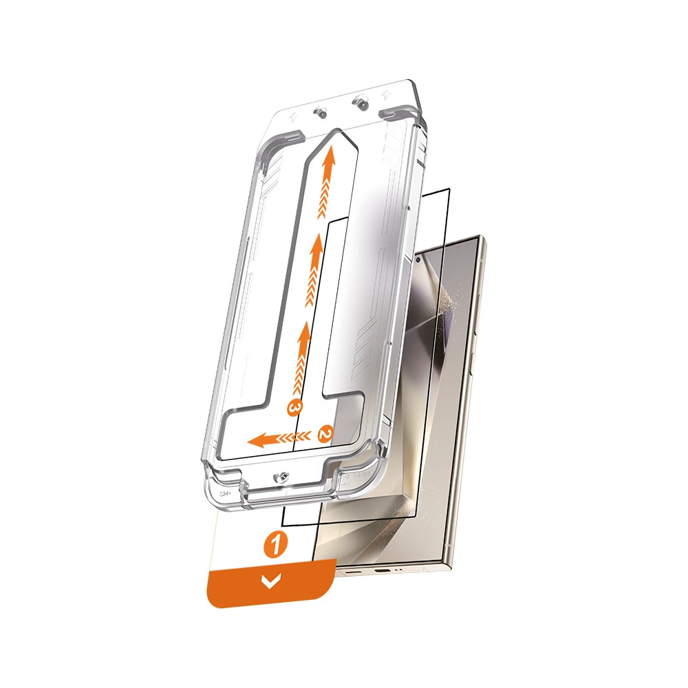 Szkło hartowane Crong EasyShield Samsung Galaxy S24 Ultra [2 PACK]