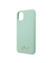 Kup Guess Apple Tasche GUHCN65LSLMGG iPhone 11 Pro Max grün/grün Hartschale Silikon Vintage Gold Logo - GUE274GRN - {ean13} - Sklep Home Screen