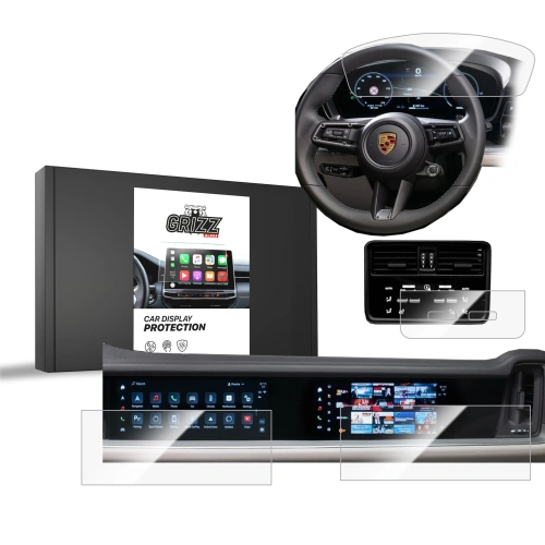 Kup Kerámia fólia GrizzGlass CarDisplay Protection Porsche Cayenne 2019-2024-hez [4w1] - GRZ10136 - {ean13} - Sklep Home Screen