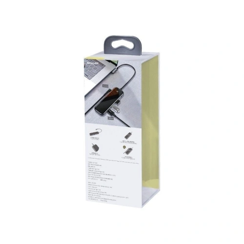 Kup Adaptér 5v1 Baseus Hub USB-C na 4x USB 3.0 + USB-C PD - BSU687 - {ean13} - Sklep Home Screen