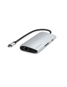 Kup Adapter Satechi USB-C Multiport 8K USB-C / USB-C, HDMI, 3xUSB-A 3.2 Gen 2 10Gbps, USB-A 3.2 Gen 1 5Gbps, SD/TF argintiu - STH138 - {ean13} - Sklep Home Screen