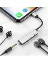 Kup Adapter Audio Baseus L52 Lightning do Mini Jack 3.5mm i 2x Lightning (srebrny) - BSU690SLV - {ean13} - Sklep Home Screen