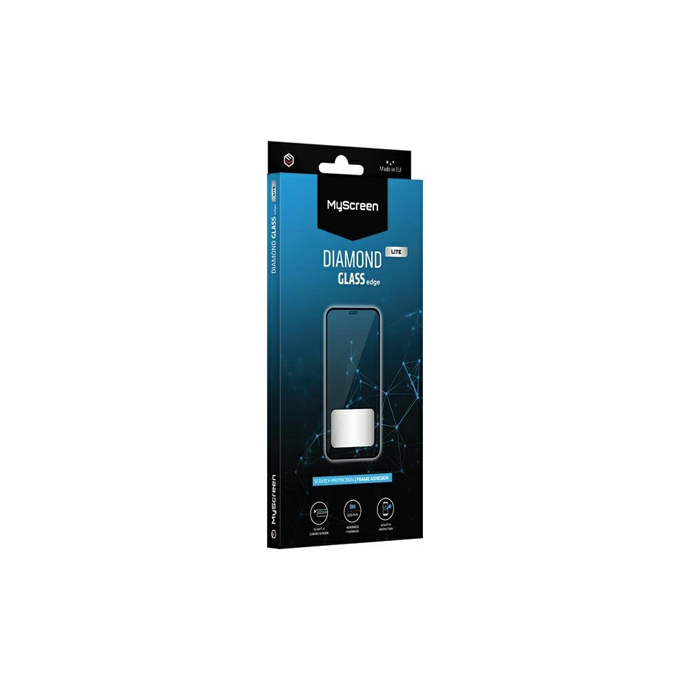 Szkło hartowane MyScreen Diamond Glass Edge Lite Full Glue Realme 12+ Plus czarny/black