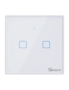 Érintőkapcsoló Sonoff T2 EU WiFi + RF 433 TX (2-csatornás) új verzió