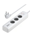 Listva napájení UGREEN CD286 3xAC, 2xUSB-A, USB-C 30W 2m bílá - Napájecí lišty - Ugreen