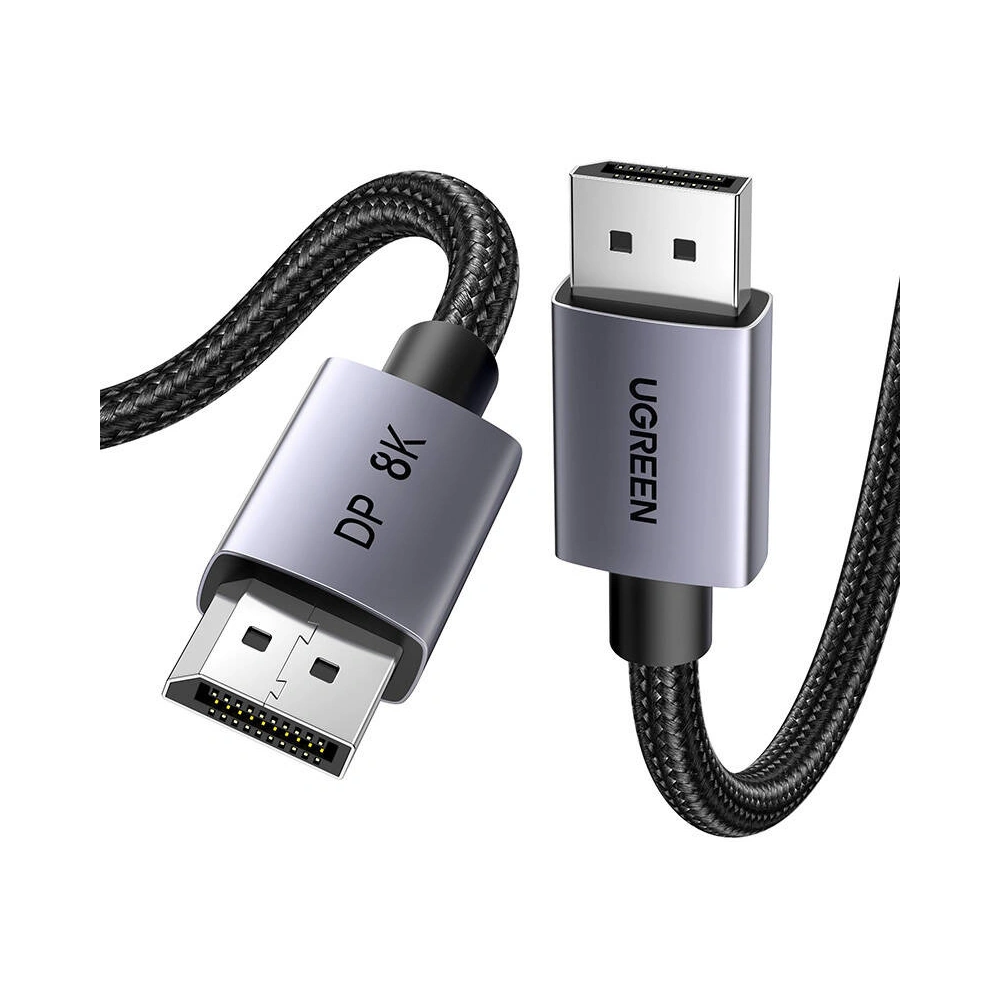 Kabel UGREEN DP120 DisplayPort 1.4 8K60Hz 32.4Gbps 1m czarny - Video - Ugreen