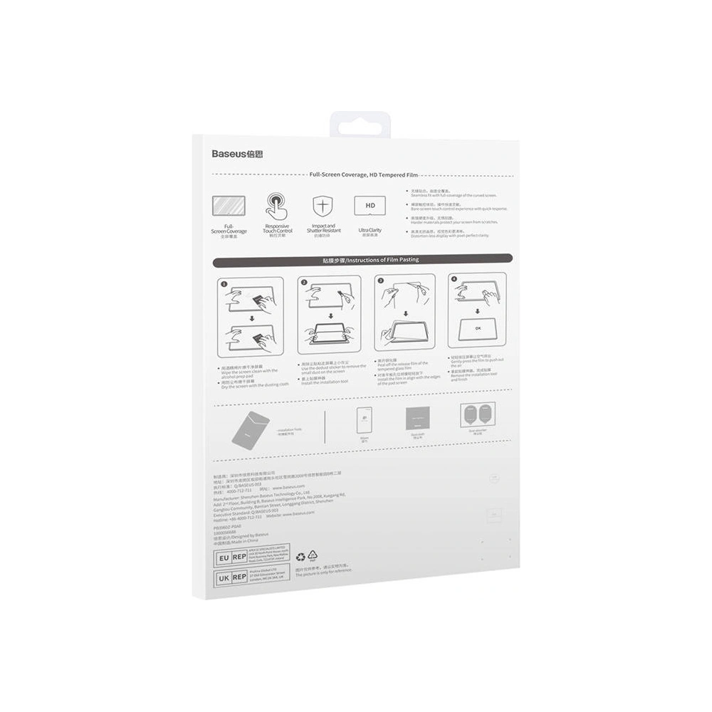 Szkło hartowane Baseus Crystal 0.3mm Huawei MatePad 11 10.4"