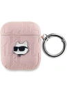 Kup Etui Karl Lagerfeld KLA2PGCHPP Apple AirPods 1/2 cover Monogram Choupette Head roz/pink - KLD2034 - {ean13} - Sklep Home Screen