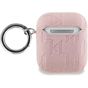 Kup Etui Karl Lagerfeld KLA2PGCHPP Apple AirPods 1/2 cover Monogram Choupette Head roz/pink - KLD2034 - {ean13} - Sklep Home Screen