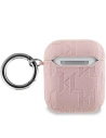 Kup Etui Karl Lagerfeld KLA2PGCHPP Apple AirPods 1/2 cover Monogram Choupette Head różowy/pink - KLD2034 - {ean13} - Sklep Home Screen