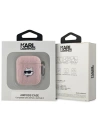 Kup Etui Karl Lagerfeld KLA2PGCHPP Apple AirPods 1/2 borító Monogram Choupette Head rózsaszín/pink - KLD2034 - {ean13} - Sklep Home Screen
