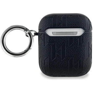 Kup Etui Karl Lagerfeld KLA2PGKCPK Apple AirPods 1/2 cover Monogram Karl & Choupette Head negru/black - KLD2035 - {ean13} - Sklep Home Screen