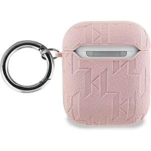 Kup Etui Karl Lagerfeld KLA2PGKCPP Apple AirPods 1/2 cover Monogram Karl & Choupette Head roz/roz - KLD2036 - {ean13} - Sklep Home Screen