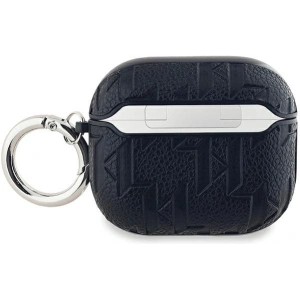 Etui Karl Lagerfeld KLA3PGCHPK Apple kryt na AirPods 3 Monogram Choupette Head černý/black