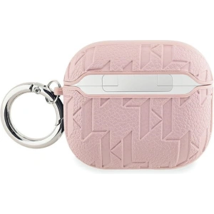Kup Etui Karl Lagerfeld KLA3PGCHPP Apple AirPods 3 cover Monogram Choupette Head różowy/pink - KLD2040 - {ean13} - Sklep Home Screen