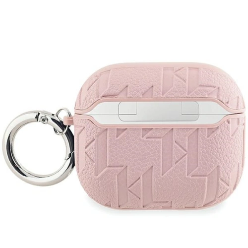 Kup Etui Karl Lagerfeld KLA3PGCHPP Apple AirPods 3 cover Monogram Choupette Head różowy/pink - KLD2040 - {ean13} - Sklep Home Screen