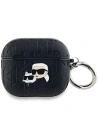 Etui Karl Lagerfeld KLA3PGKCPK Apple AirPods 3 cover Monogram Karl & Choupette Head czarny/black