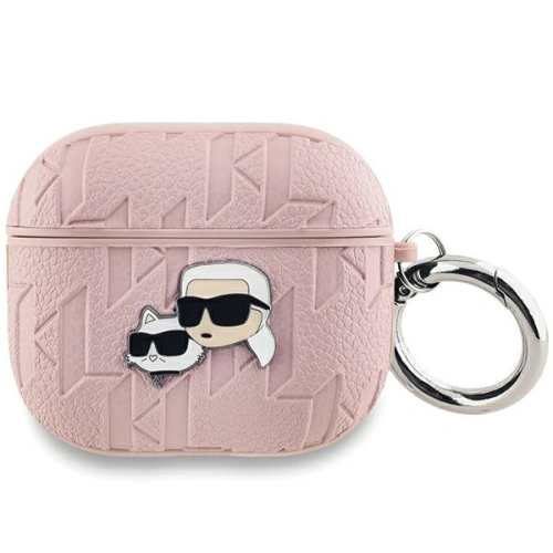 Kup Case Karl Lagerfeld KLA3PGKCPP Apple AirPods 3 Hülle Monogramm Karl & Choupette Kopf rosa/pink - KLD2042 - {ean13} - Sklep Home Screen
