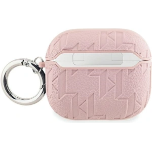 Kup Etui Karl Lagerfeld KLA3PGKCPP Apple AirPods 3 cover Monogram Karl & Choupette Head różowy/pink - KLD2042 - {ean13} - Sklep Home Screen