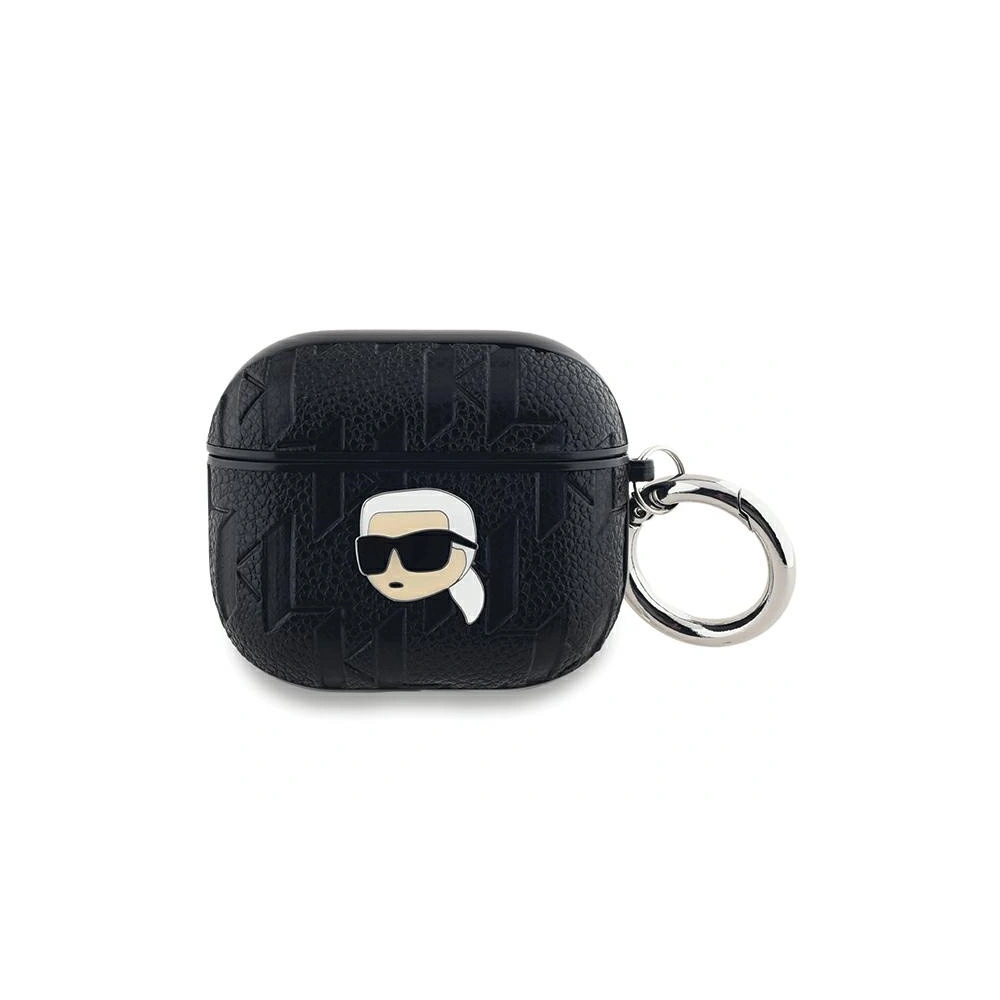 Etui Karl Lagerfeld KLA3PGKIPK Apple AirPods 3 cover Monogram Karl Head czarny/black