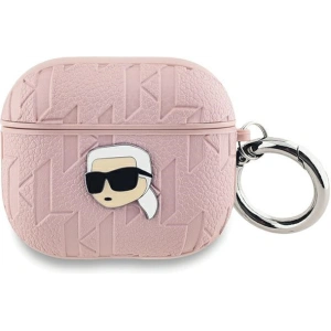 Kup Etui Karl Lagerfeld KLA3PGKIPP Apple AirPods 3 kryt Monogram Karl Head růžový/pink - KLD2044 - {ean13} - Sklep Home Screen