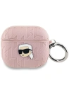 Etui Karl Lagerfeld KLA3PGKIPP Apple AirPods 3 cover Monogram Karl Head różowy/pink