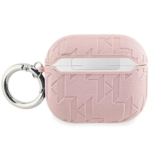 Kup Etui Karl Lagerfeld KLA3PGKIPP Apple AirPods 3 cover Monogram Karl Head różowy/pink - KLD2044 - {ean13} - Sklep Home Screen