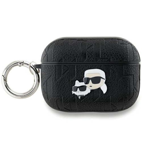 Kup Etui Karl Lagerfeld KLAP2PGKCPK Apple AirPods Pro (2. generație) cover Monogram Karl & Choupette Head negru/black - KLD2046 - {ean13} - Sklep Home Screen