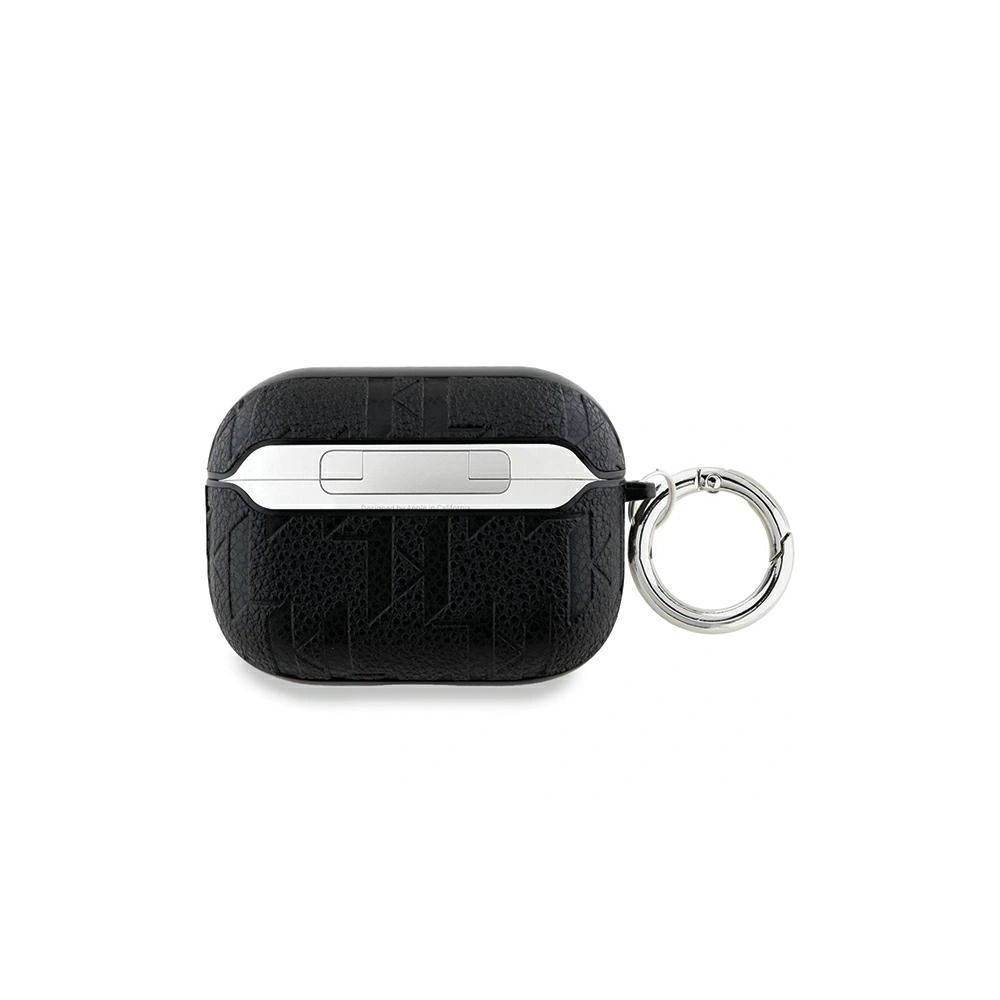 Etui Karl Lagerfeld KLAP2PGKCPK Apple AirPods Pro (2. generacji) cover Monogram Karl & Choupette Head czarny/black