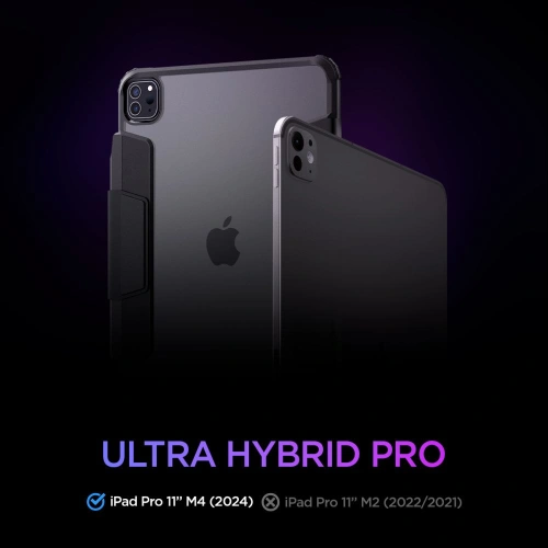 Buy Spigen Ultra Hybrid Pro Apple iPad Pro 11" 2024 (5 gen) Black - SPN3421 - {ean13} - Home Screen Store Europe