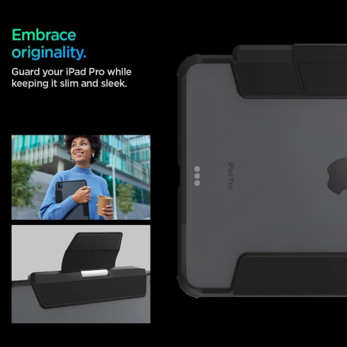 Buy Spigen Ultra Hybrid Pro Apple iPad Pro 11" 2024 (5 gen) Black - SPN3421 - {ean13} - Home Screen Store Europe