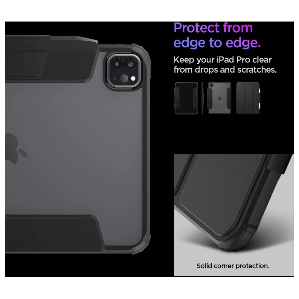 Etui Spigen Ultra Hybrid Pro Apple iPad Pro 11" 2024 (5. generacji) Black
